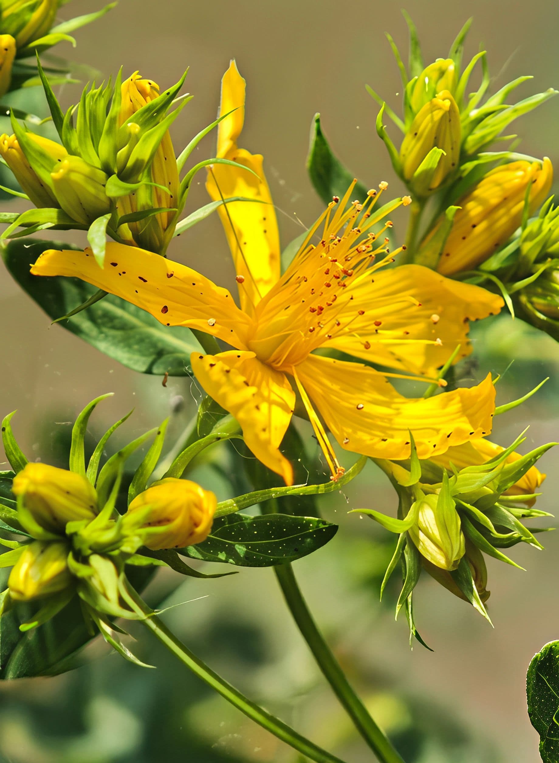 st-johns-wort - Hypericum perforatum