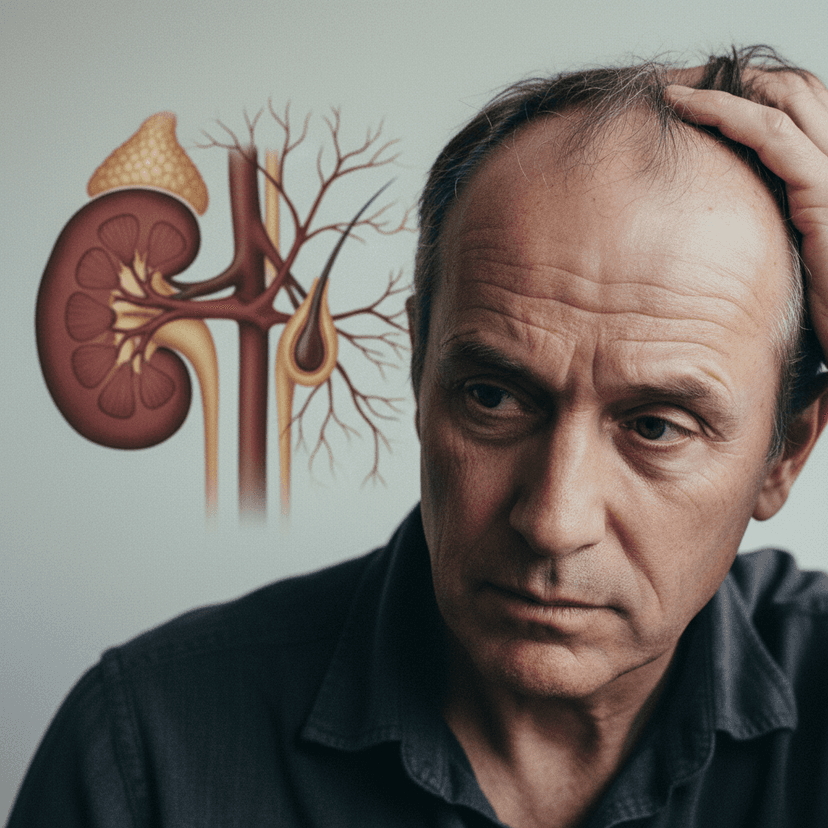 Hair Loss in Men: The Kidney Link Western Medicine Misses